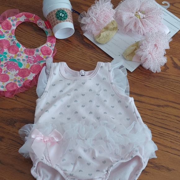 Other - Kyle and Deena baby onesie and head band